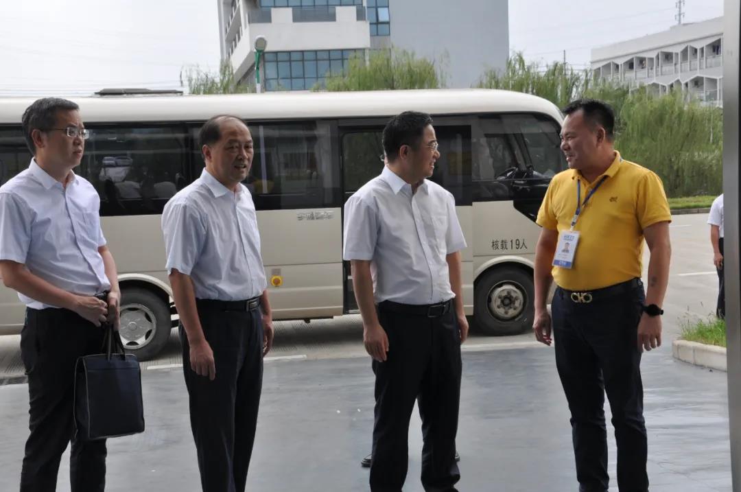 宣城市委常委、市紀(jì)委書記王玨蒞臨安徽益佳通調(diào)研